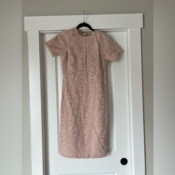 Rachel Parcell Blush Lace Dress Size XS - Picture 1 of 8